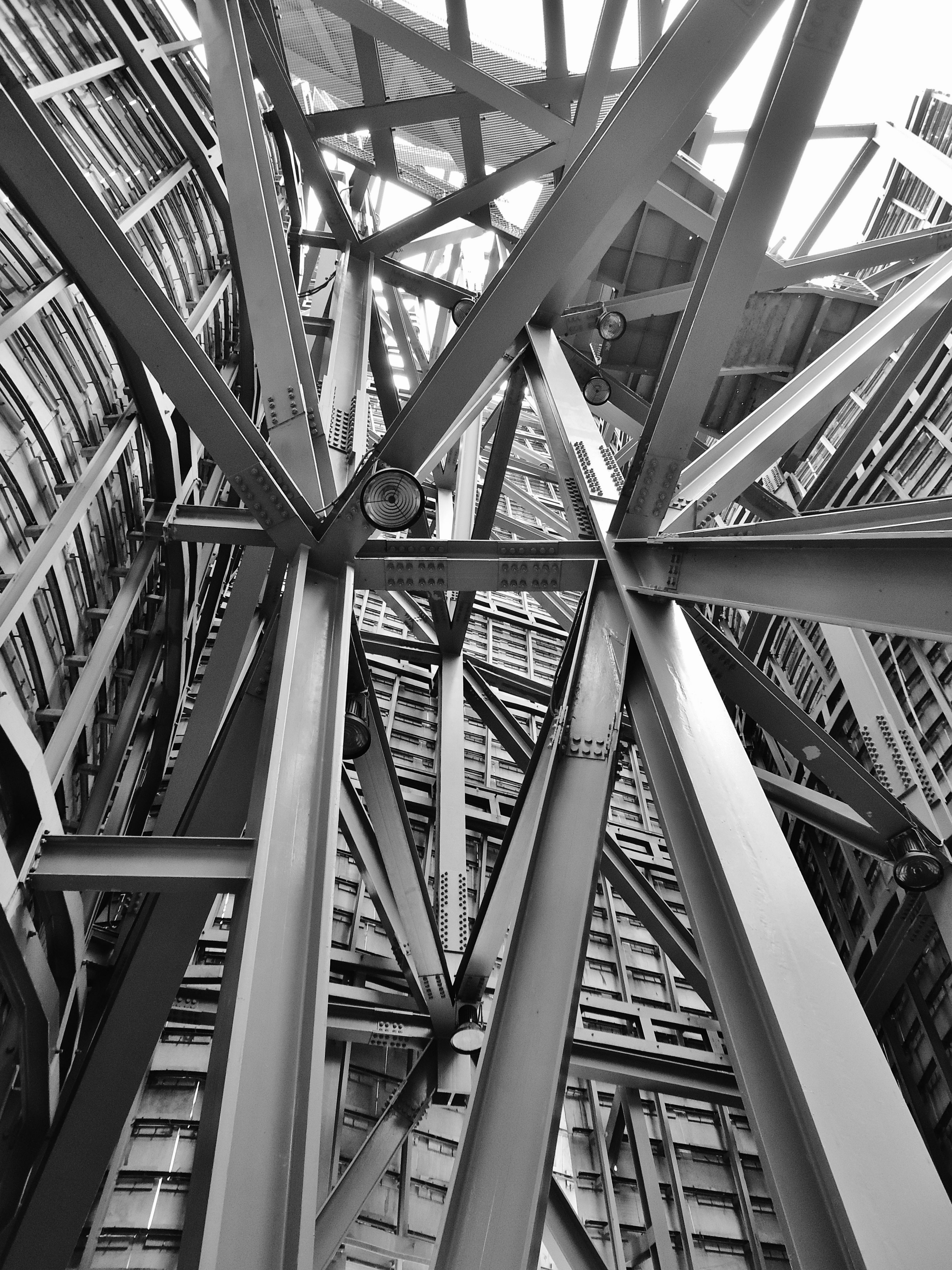 Custom architectural steel frameworks and complex trusses